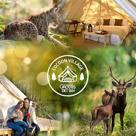 Cocoon Village - Glamping - Domaine Des Grottes De Han Rochefort Exteriér fotografie