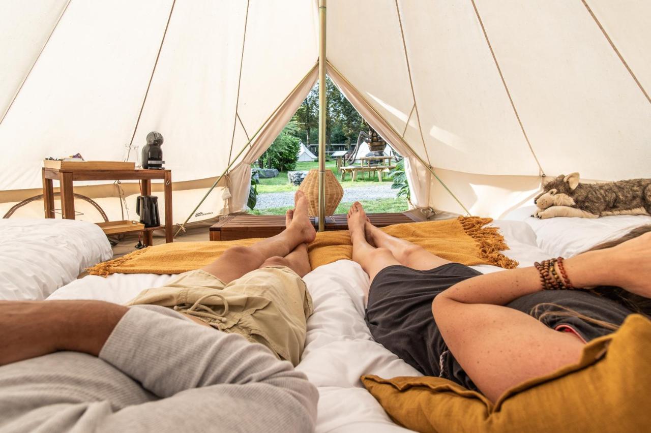 Cocoon Village - Glamping - Domaine Des Grottes De Han Rochefort Exteriér fotografie